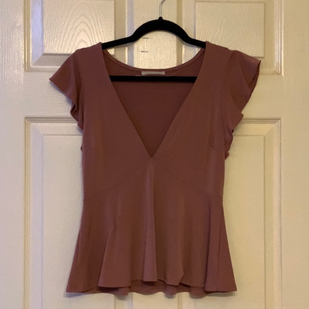 URBAN OUTFITTERS Short Sleeve Blouse